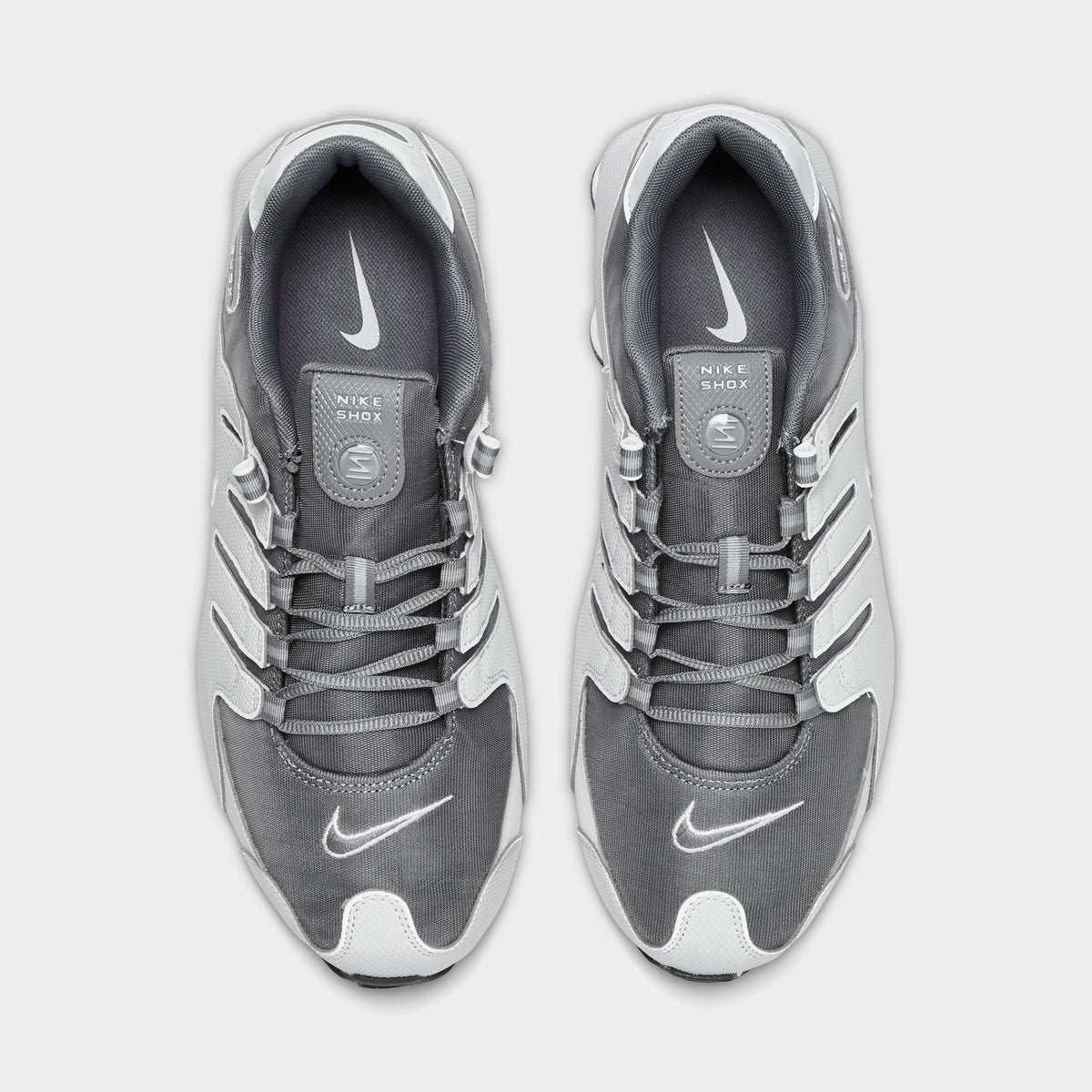 Men's Nike Shox NZ Casual Shoes - Smoke Grey/Grey Fog - view 5