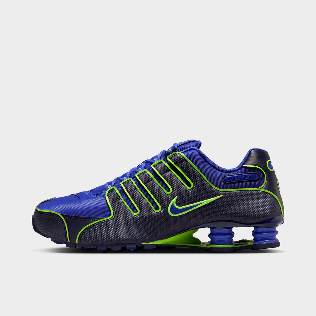 Men's Nike Shox NZ Casual Shoes - Lapis/Blue Void/Volt/Lapis