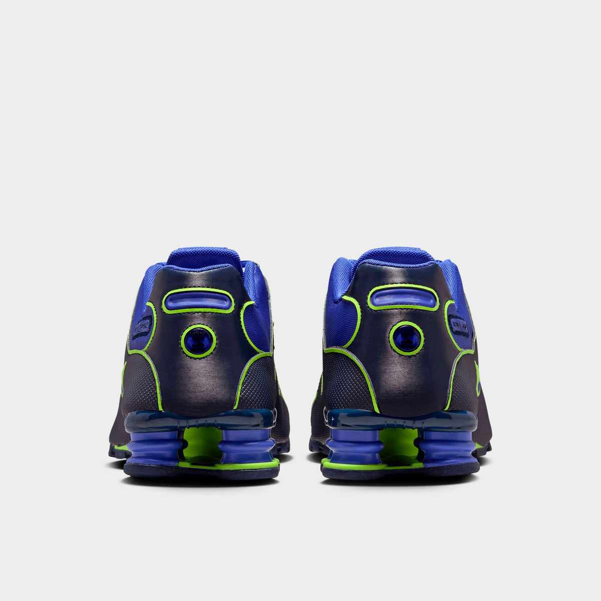 Men's Nike Shox NZ Casual Shoes - Lapis/Blue Void/Volt/Lapis - view 4