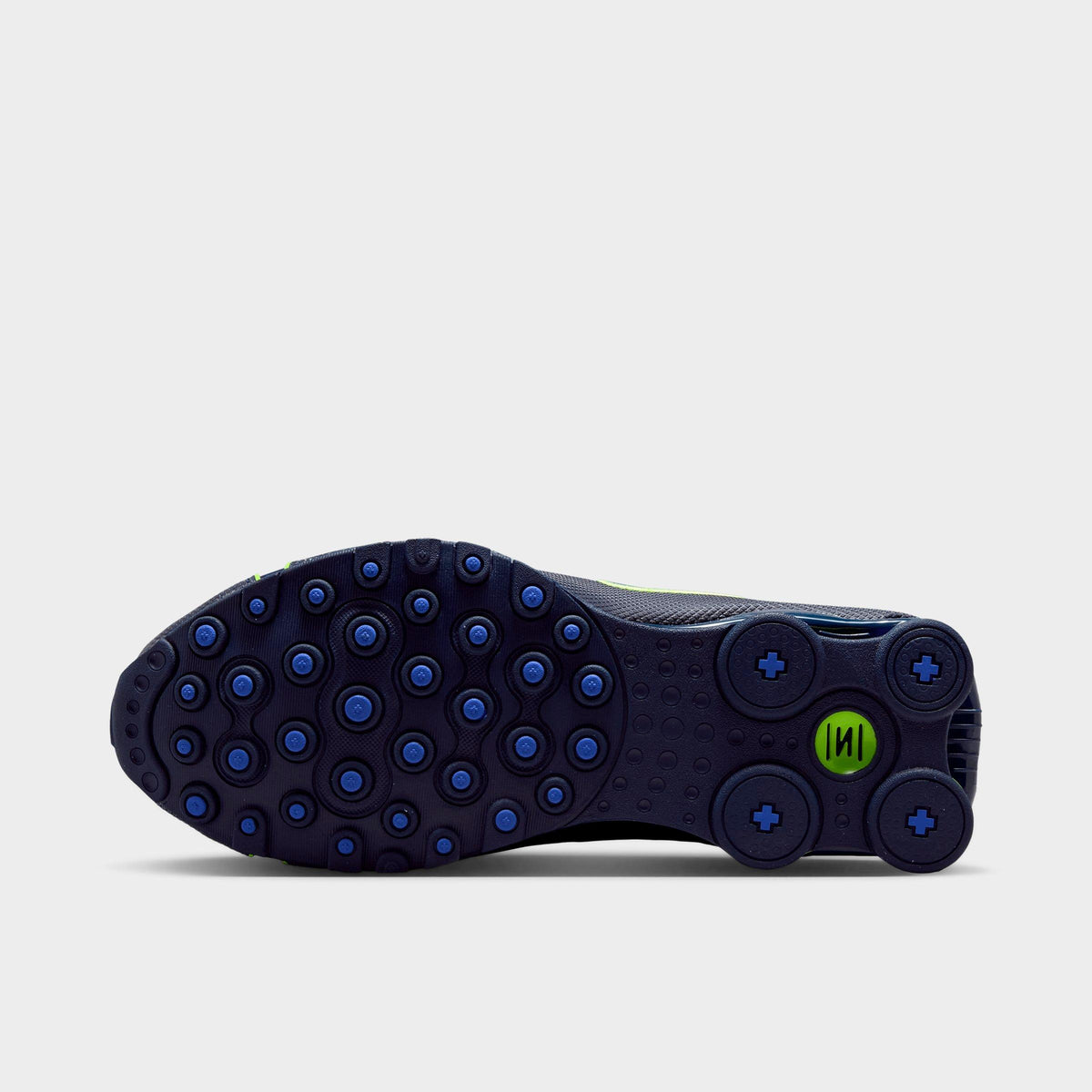Men's Nike Shox NZ Casual Shoes - Lapis/Blue Void/Volt/Lapis - view 6