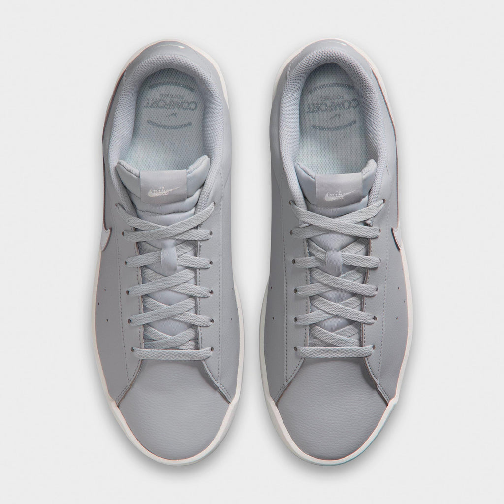 Men's Nike Court Heritage SL Casual Shoes - Wolf Grey/Wolf Grey/Photon Dust - view 5