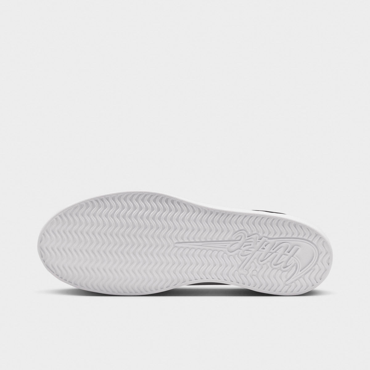 Men's Nike Court Heritage SL Casual Shoes - White/Black - view 6