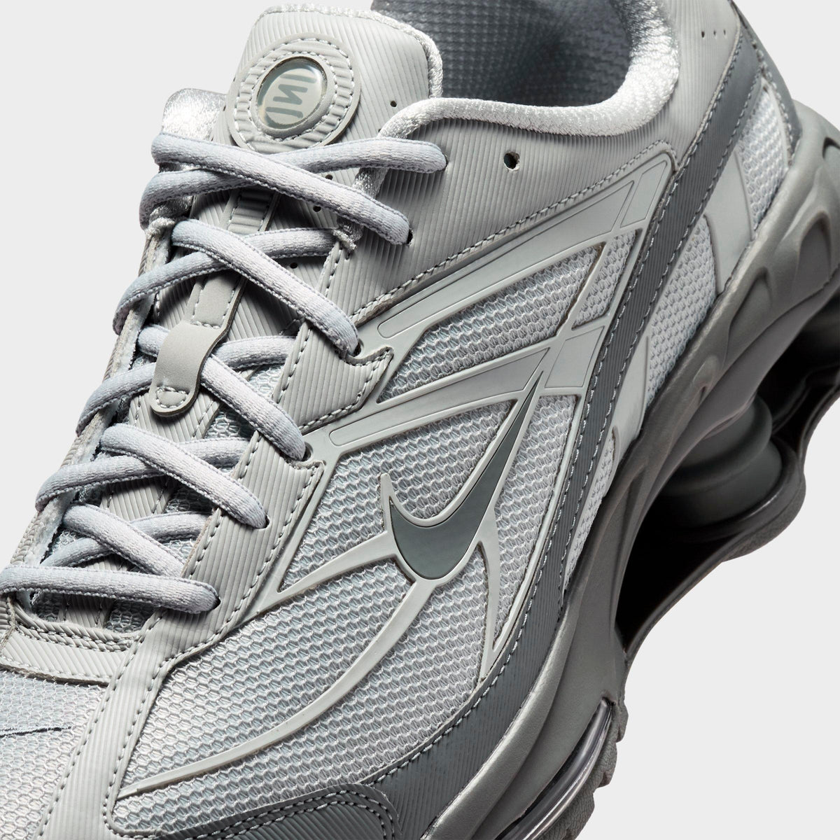 Men's Nike Shox Ride 2 Casual Shoes - Light Smoke Grey/Smoke Grey/Smoke Grey - view 3