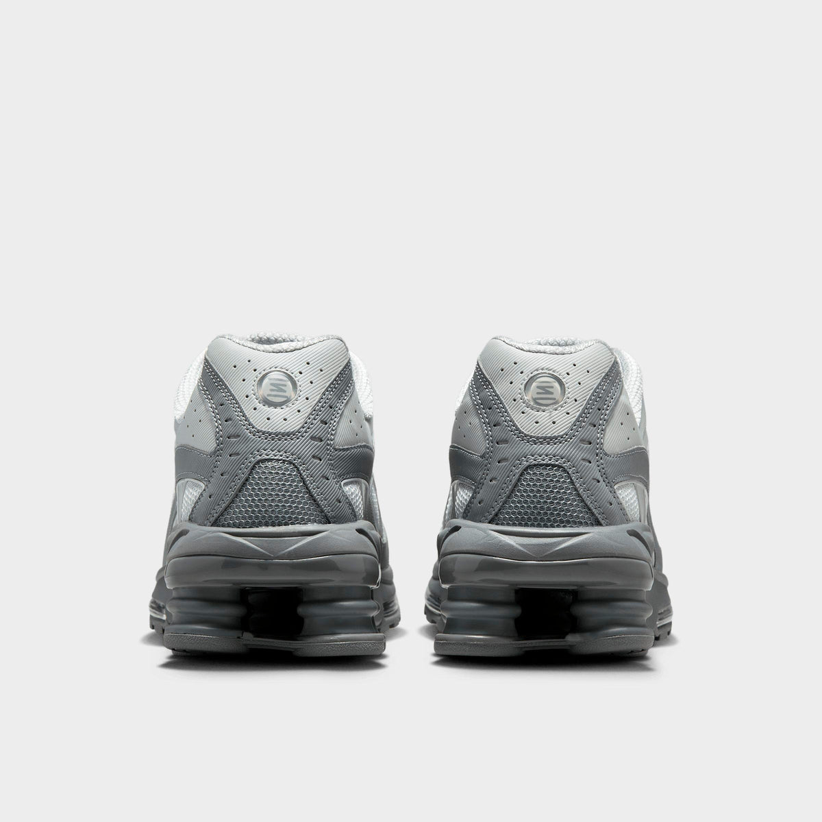 Men's Nike Shox Ride 2 Casual Shoes - Light Smoke Grey/Smoke Grey/Smoke Grey - view 4