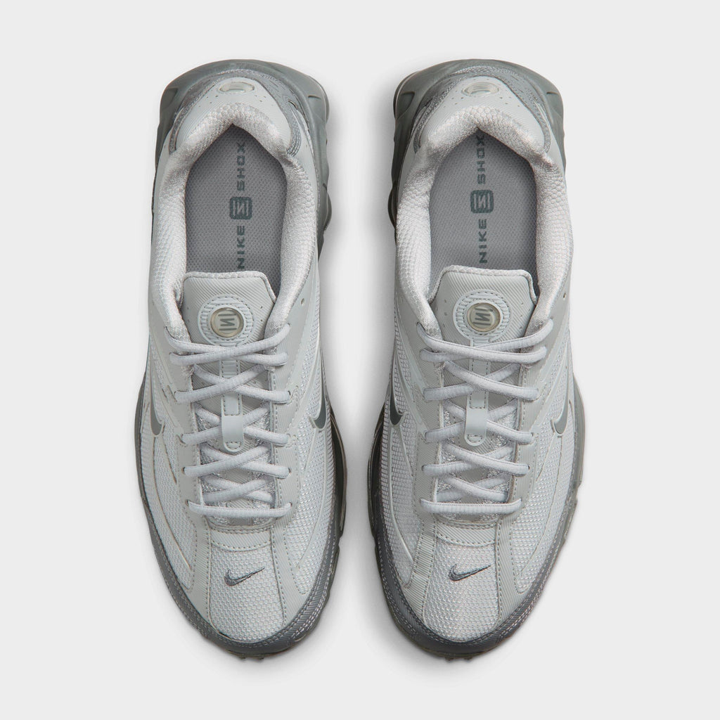Men's Nike Shox Ride 2 Casual Shoes - Light Smoke Grey/Smoke Grey/Smoke Grey - view 5