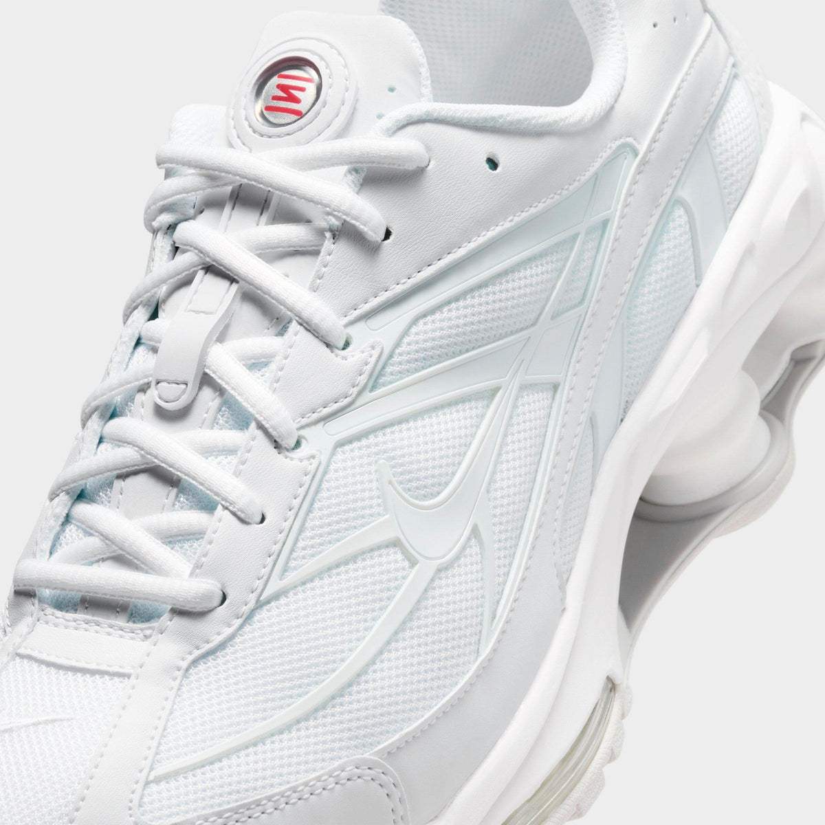 Men's Nike Shox Ride 2 Casual Shoes - White/Photon Dust/White - view 3