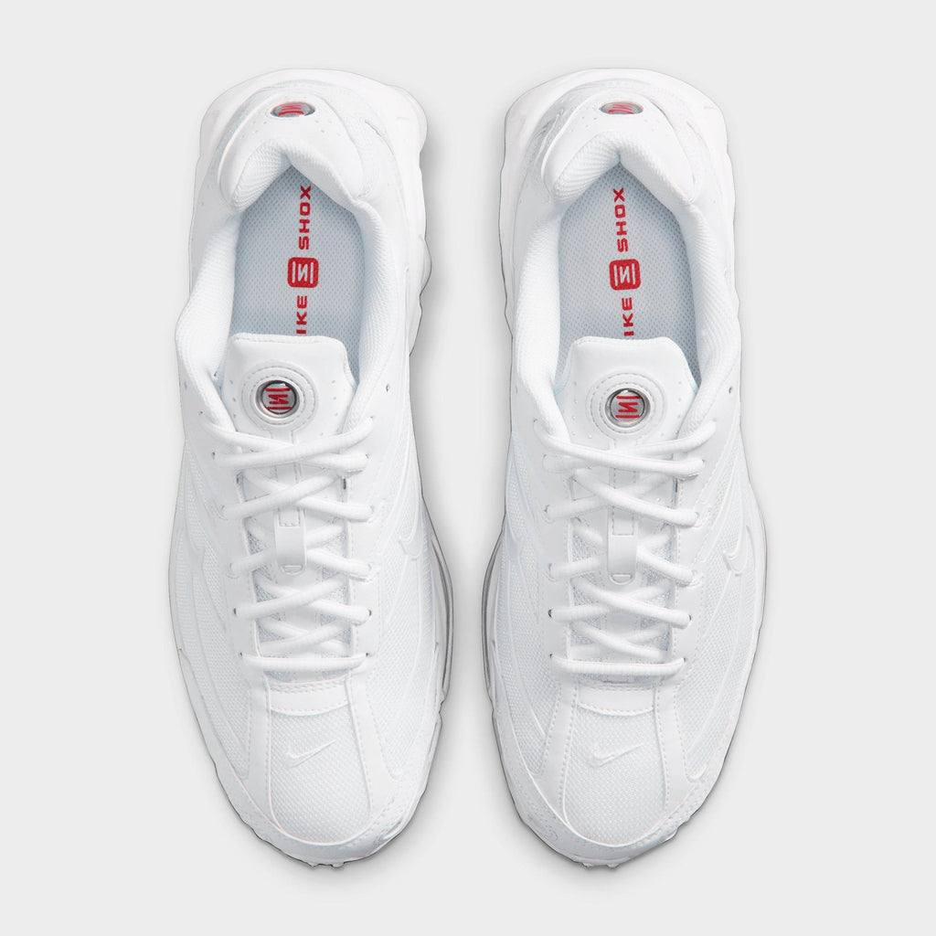 Men's Nike Shox Ride 2 Casual Shoes - White/Photon Dust/White - view 5