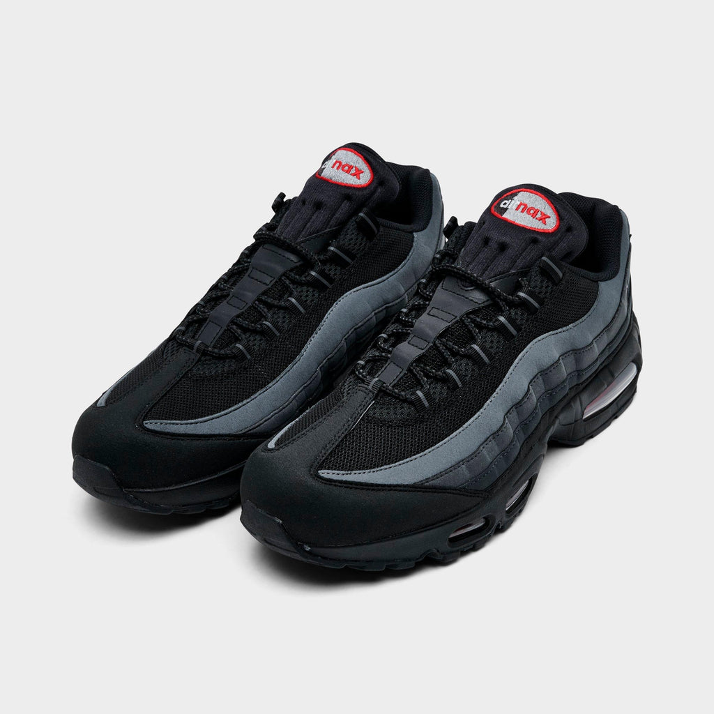 Men's Nike Air Max 95 Big Bubble Casual Shoes - Black/Anthracite/Dark Smoke Grey/Black - view 2
