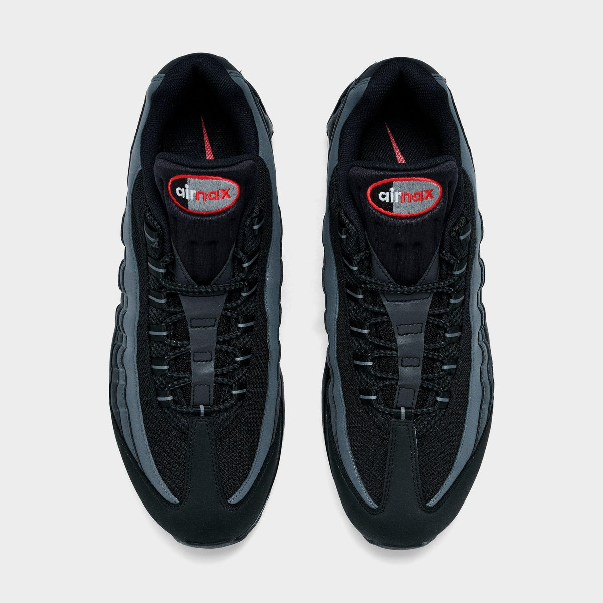 Men's Nike Air Max 95 Big Bubble Casual Shoes - Black/Anthracite/Dark Smoke Grey/Black - view 5