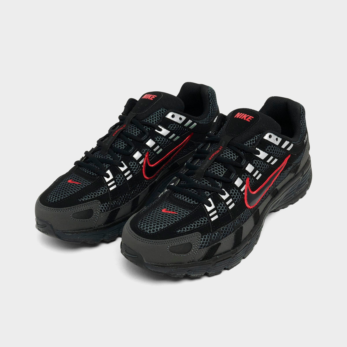 Men's Nike P-6000 Casual Shoes - Dark Smoke Grey/Black/Metallic Silver - view 2