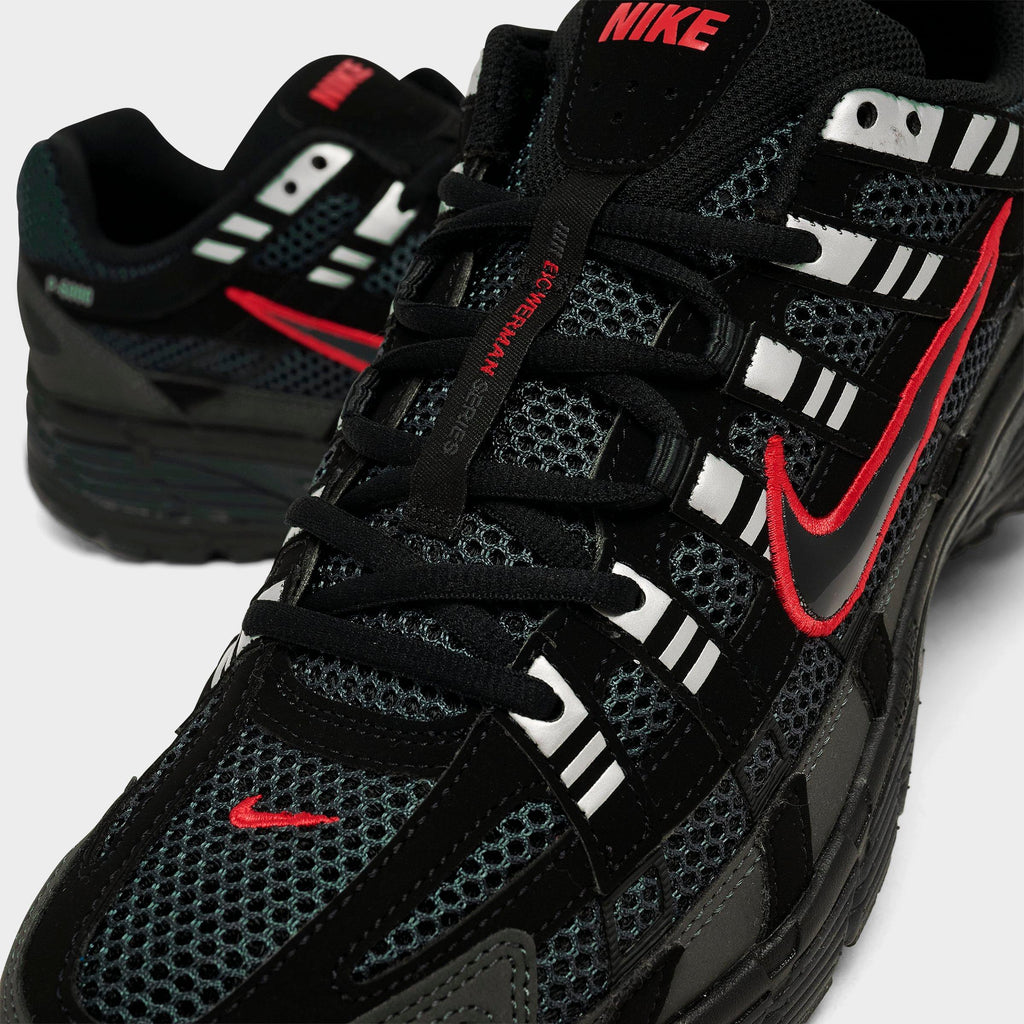 Men's Nike P-6000 Casual Shoes - Dark Smoke Grey/Black/Metallic Silver - view 3