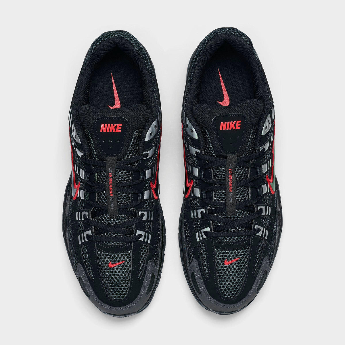 Men's Nike P-6000 Casual Shoes - Dark Smoke Grey/Black/Metallic Silver - view 5