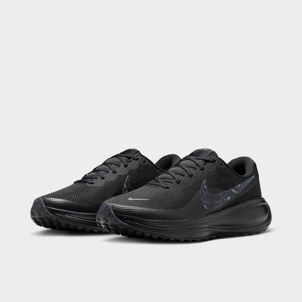 Men's Nike Revolution 8 Realtree Running Shoes - Black/Dark Smoke Grey/Iron Grey/White - view 2