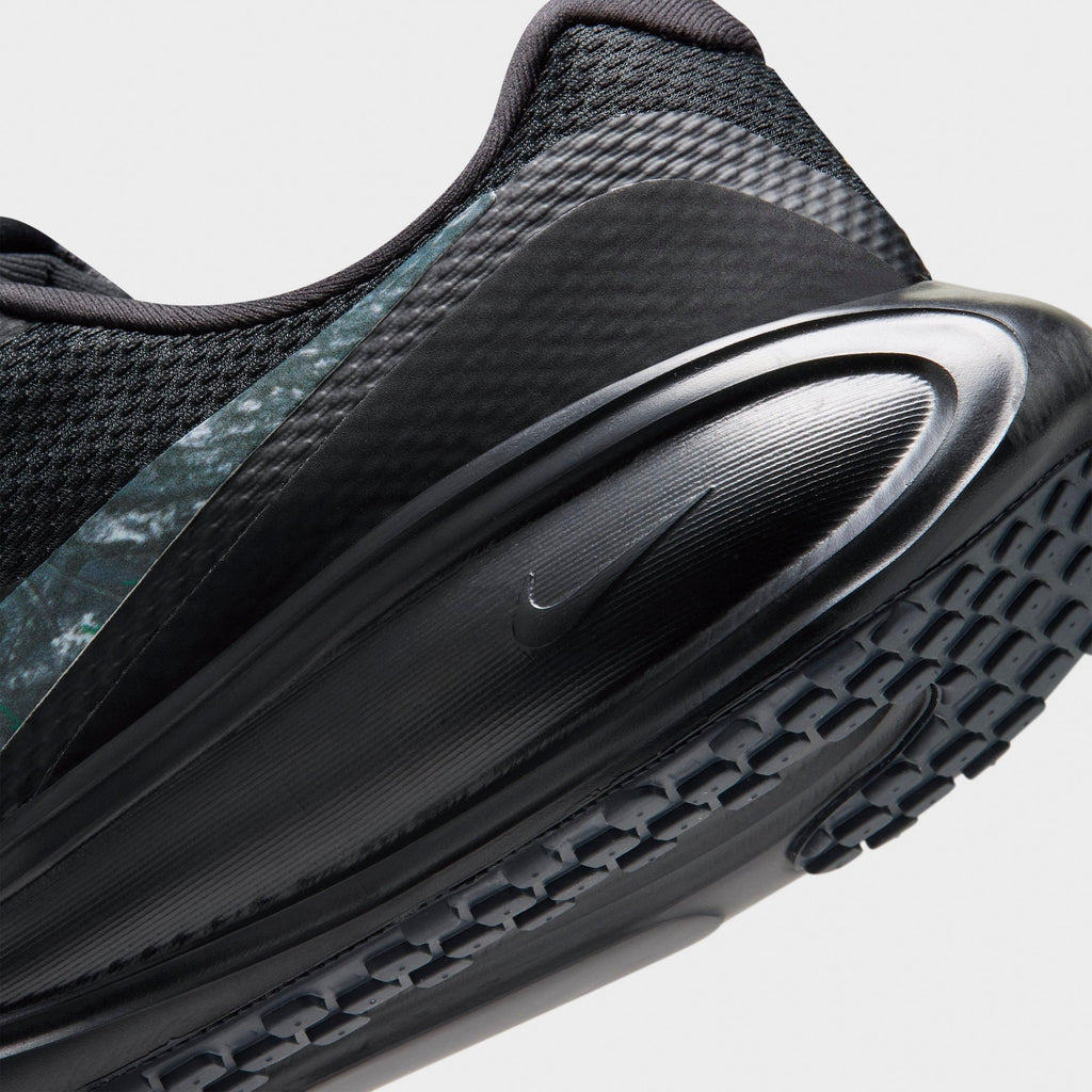 Men's Nike Revolution 8 Realtree Running Shoes - Black/Dark Smoke Grey/Iron Grey/White - view 3