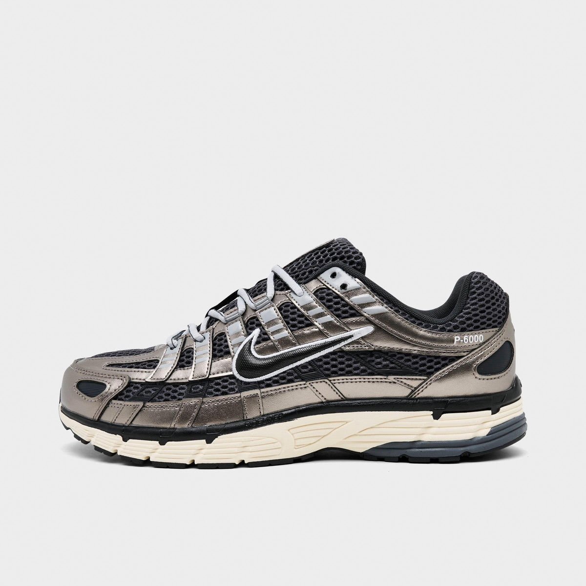 Men's Nike P-6000 SE Casual Shoes - Anthracite/Metallic Pewter/Smoke Grey/Black