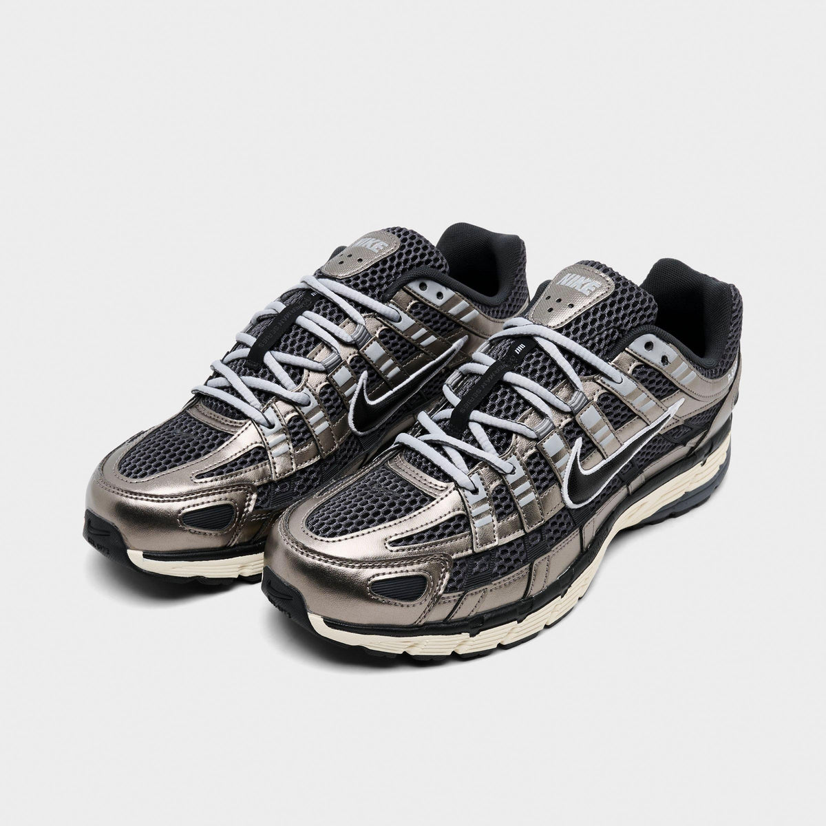 Men's Nike P-6000 SE Casual Shoes - Anthracite/Metallic Pewter/Smoke Grey/Black - view 2