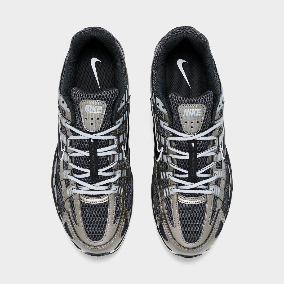 Men's Nike P-6000 SE Casual Shoes - Anthracite/Metallic Pewter/Smoke Grey/Black - view 5