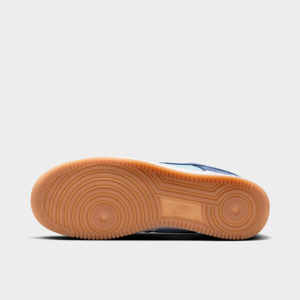 Men's Nike Air Force 1 '07 LV8 SE Canvas Casual Shoes - Navy/Worn Blue/Summit White/Navy - view 6