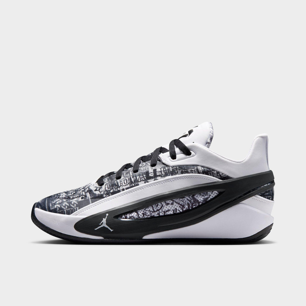 Men's Jordan Luka 5 Basketball Shoes - White/Black