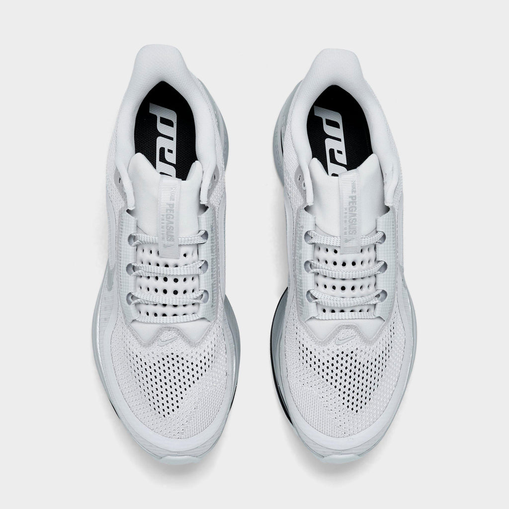 Men's Nike Pegasus Premium Running Shoes - Photon Dust/Black/Metallic Silver - view 5