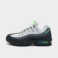 Men's Nike Air Max 95 Big Bubble Casual Shoes - Black/Photo Blue/Action Green/Anthracite/White/Iron Grey