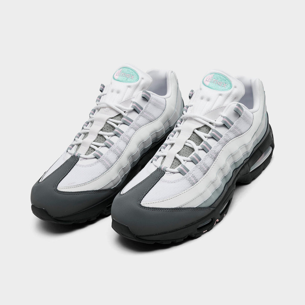 Men's Nike Air Max 95 Big Bubble Casual Shoes - Anthracite/Pink Foam/Hyper Turquoise/White/Smoke Grey/Light Pumice - view 2