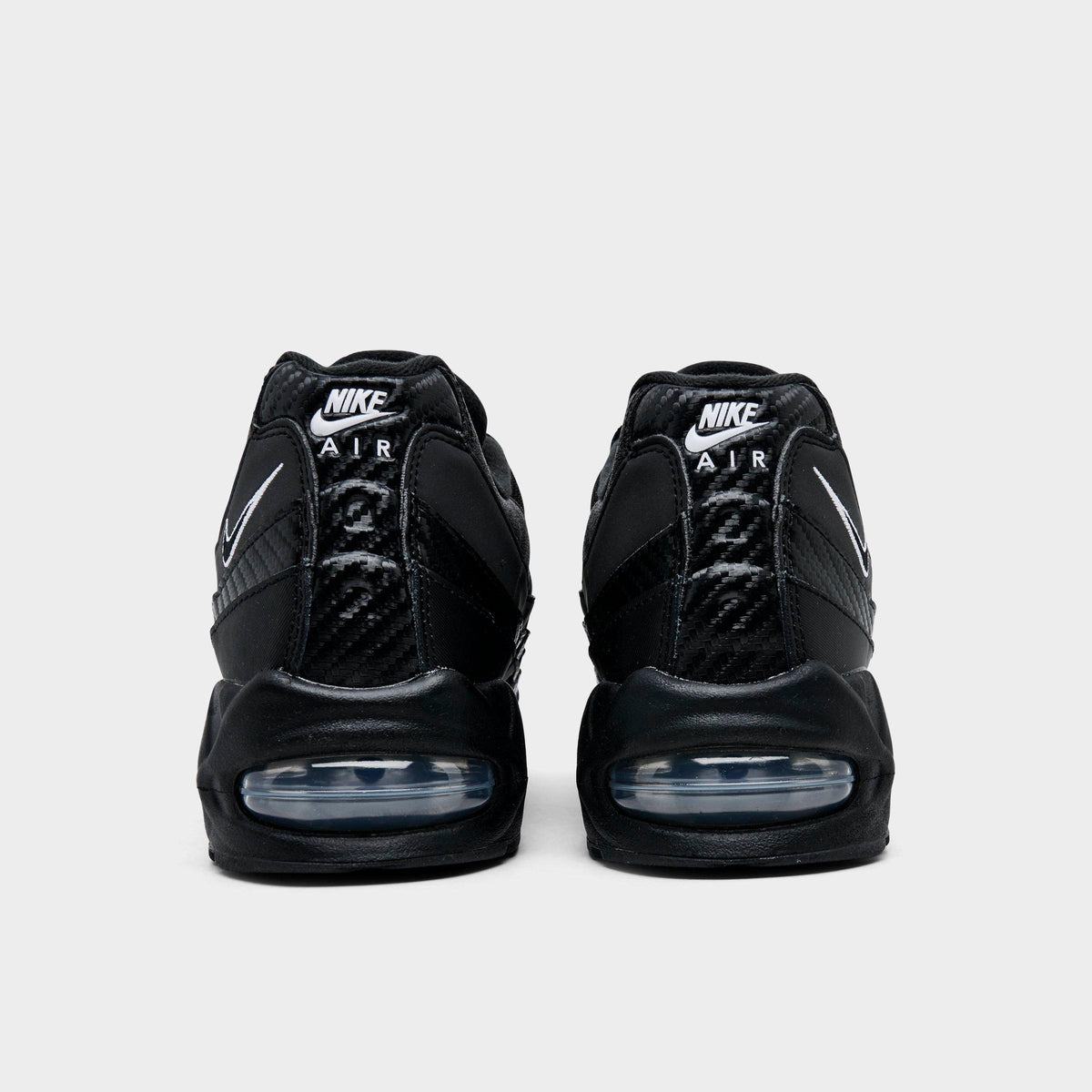 Men's Nike Air Max 95 Big Bubble Casual Shoes - Black/Metallic Silver/Cool Grey/White - view 4
