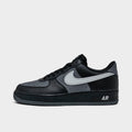 Men's Nike Air Force 1 '07 LV8 Casual Shoes - Black/Iron Grey/Light Smoke Grey