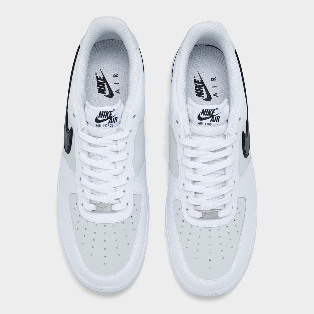 Men's Nike Air Force 1 '07 LV8 Casual Shoes - White/Black/Photon Dust - view 5