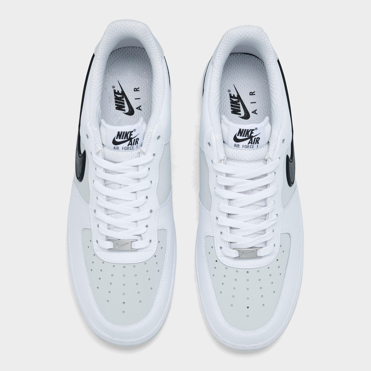 Men's Nike Air Force 1 '07 LV8 Casual Shoes - White/Black/Photon Dust - view 5