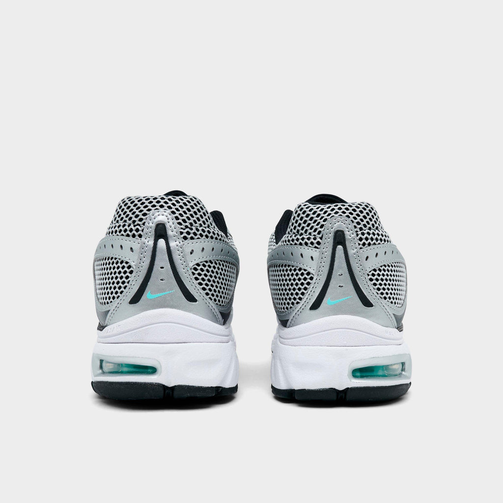 Men's Nike Air Max Moto 2K Casual Shoes - Off White/Metallic Silver/Hyper Turquoise/Black - view 4