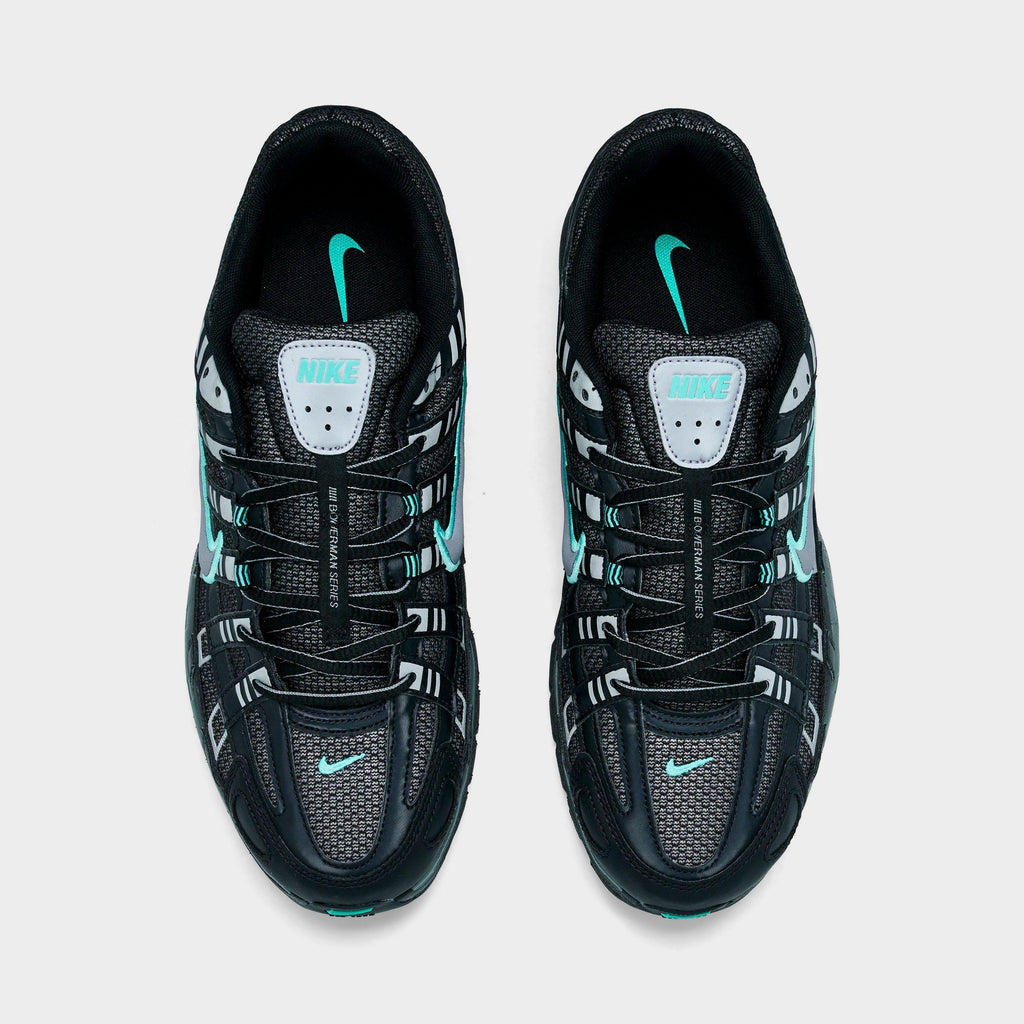 Men's Nike P-6000 Casual Shoes - Black/Hyper Turquoise/Cool Grey/Metallic Cool Grey - view 5