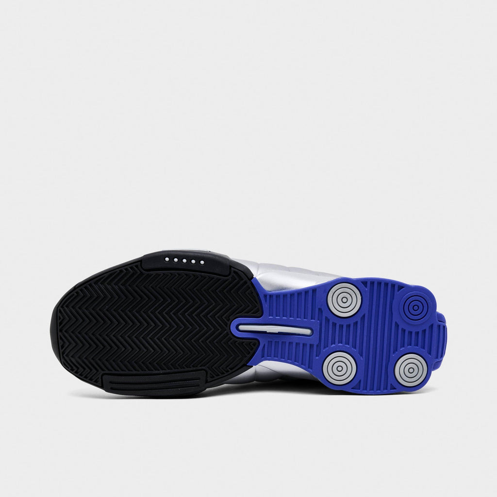 Nike Shox BB4 Basketball Shoes - Black/Lapis/Metallic Silver - view 6