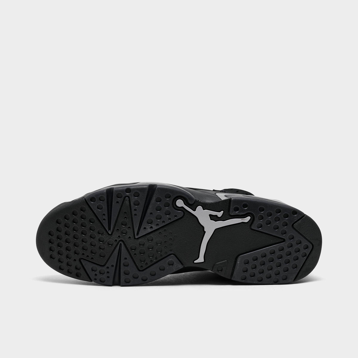 Men's Air Jordan Retro 6 Basketball Shoes - Black/Reflect Silver/Black - view 6