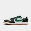 Men's Air Jordan Retro 1 Low OG Casual Shoes - Phantom/Pine Green/Black
