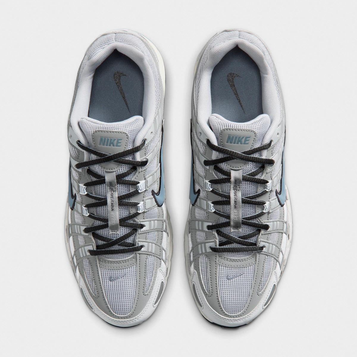 Men's Nike P-6000 Casual Shoes - Light Smoke Grey/Smoke Grey/Photon Dust/Blue Graphite - view 5