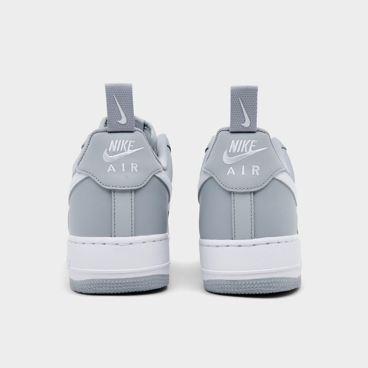 Men's Nike Air Force 1 '07 LV8 Casual Shoes - Wolf Grey/White/Wolf Grey - view 4