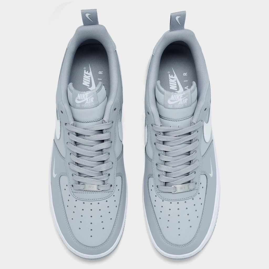 Men's Nike Air Force 1 '07 LV8 Casual Shoes - Wolf Grey/White/Wolf Grey - view 5