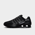 Men's Nike Shox NZ Casual Shoes - Black/White/Black
