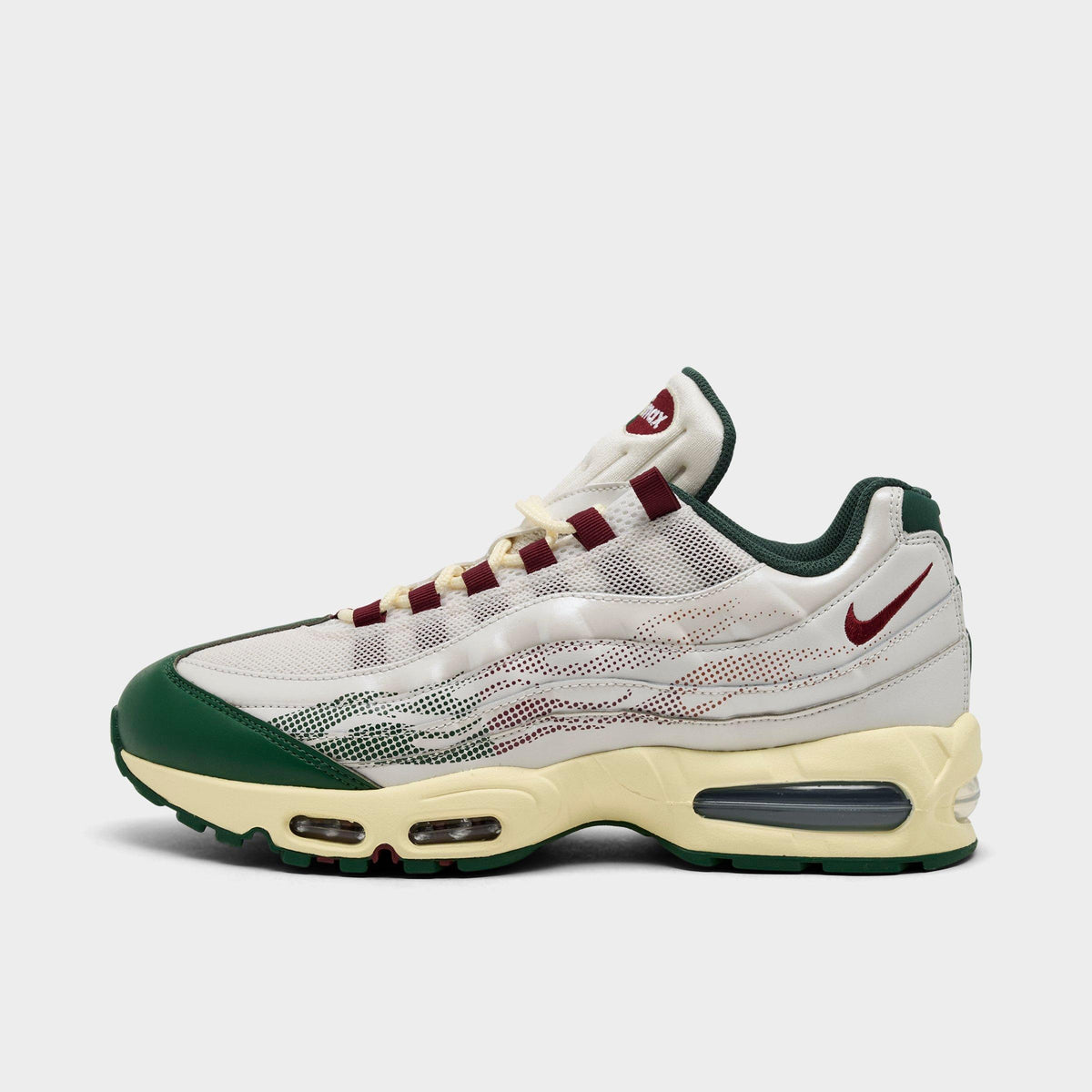 Men's Nike Air Max 95 Big Bubble SE Mexico Casual Shoes - Phantom/Fir/Alabaster/Team Red