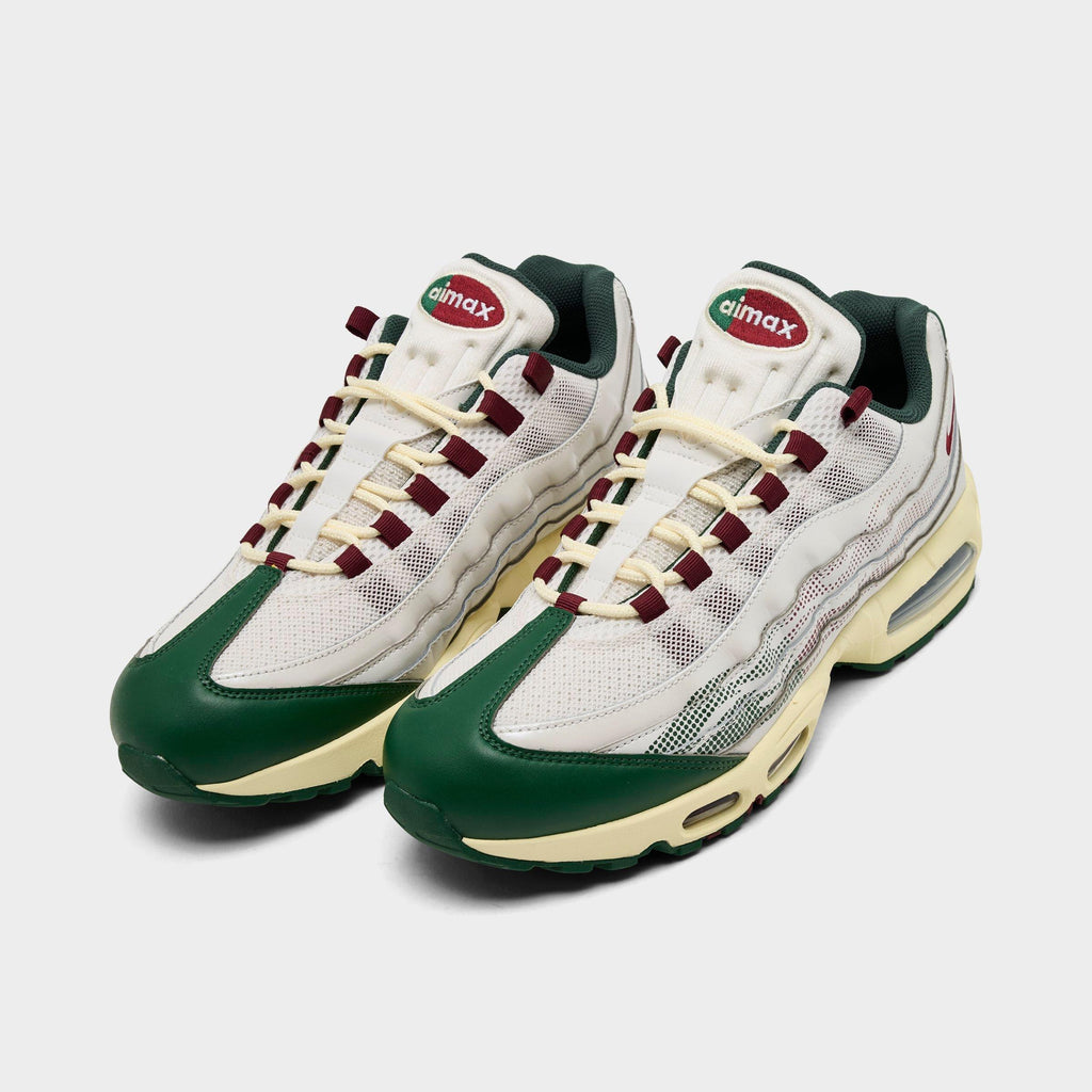 Men's Nike Air Max 95 Big Bubble SE Mexico Casual Shoes - Phantom/Fir/Alabaster/Team Red - view 2