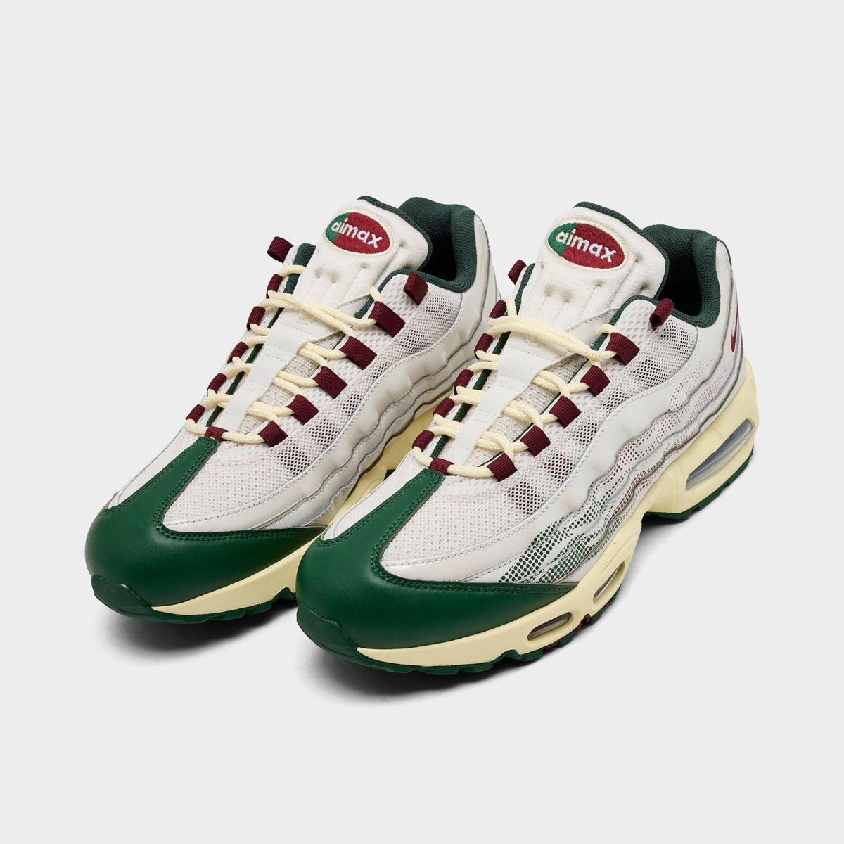 Men's Nike Air Max 95 Big Bubble SE Mexico Casual Shoes - Phantom/Fir/Alabaster/Team Red - view 2