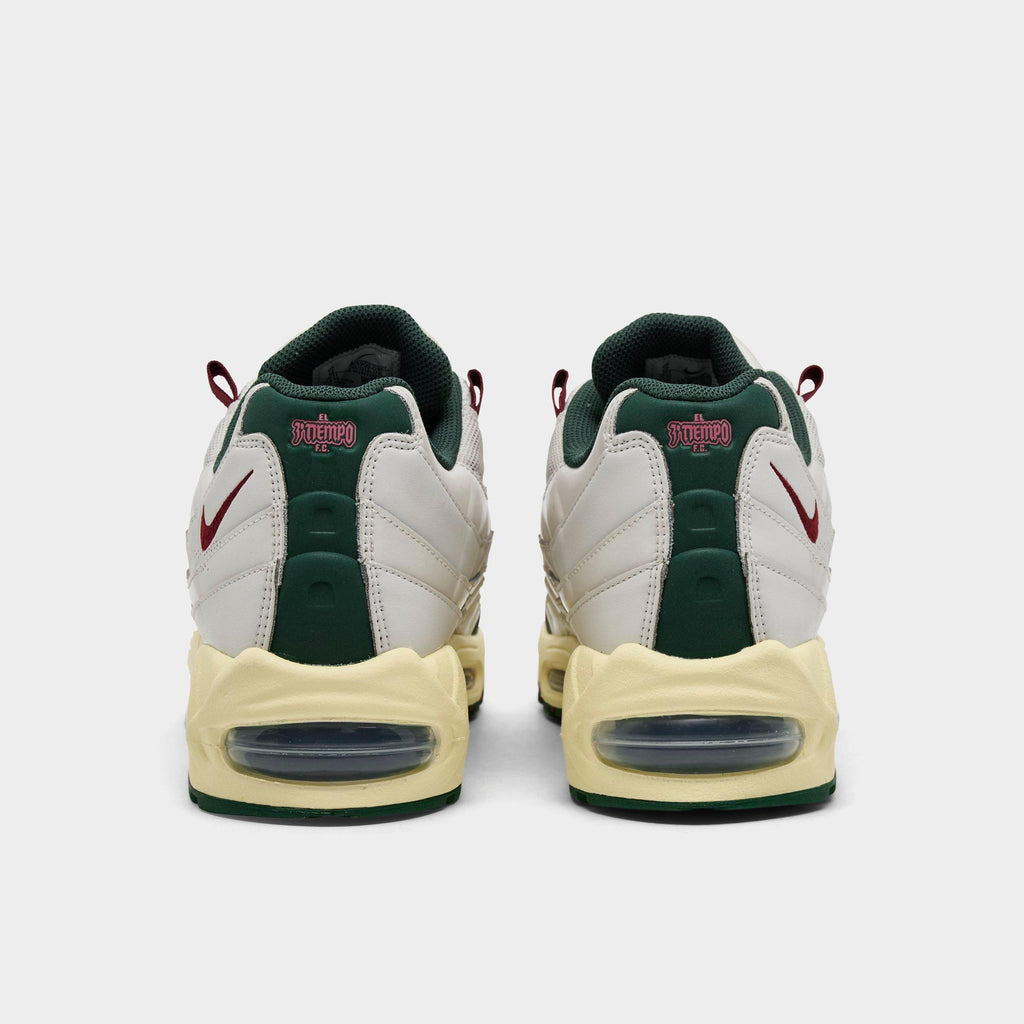 Men's Nike Air Max 95 Big Bubble SE Mexico Casual Shoes - Phantom/Fir/Alabaster/Team Red - view 4