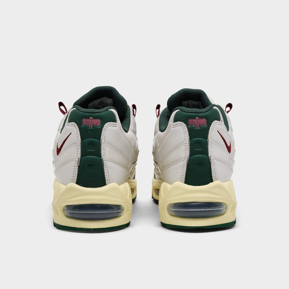 Men's Nike Air Max 95 Big Bubble SE Mexico Casual Shoes - Phantom/Fir/Alabaster/Team Red - view 4