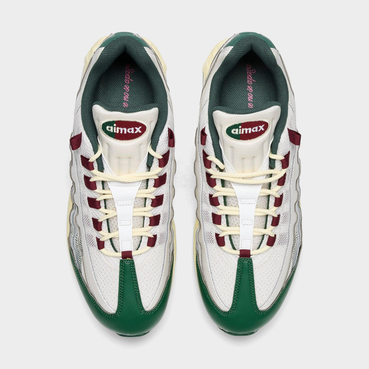 Men's Nike Air Max 95 Big Bubble SE Mexico Casual Shoes - Phantom/Fir/Alabaster/Team Red - view 5