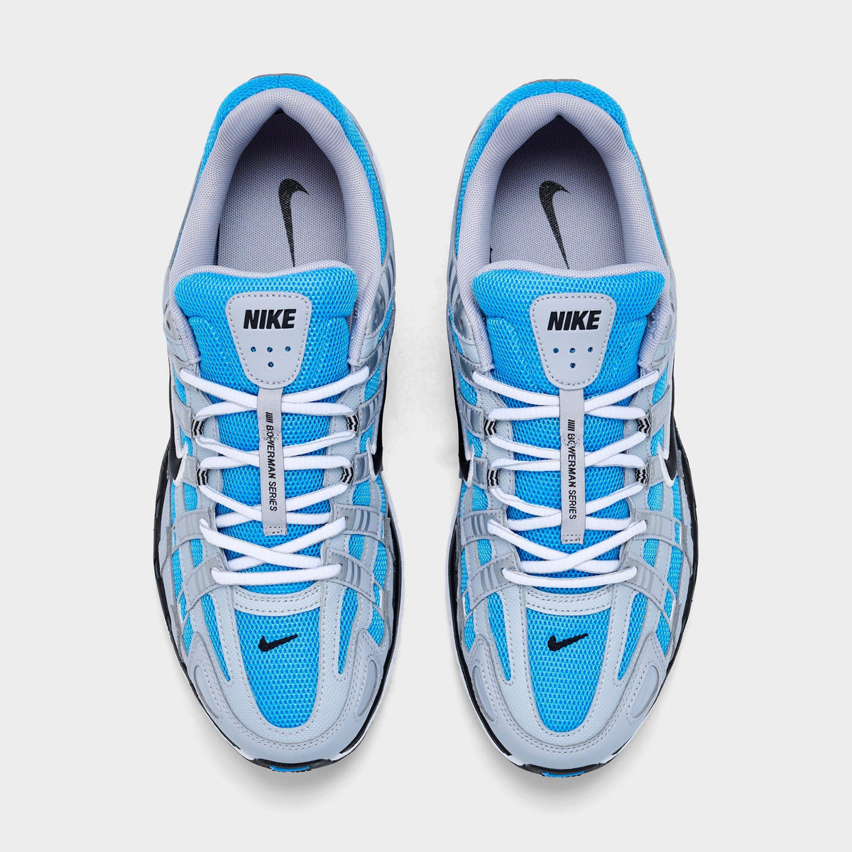 Men's Nike P-6000 Casual Shoes - Wolf Grey/University Blue/Black/White - view 5