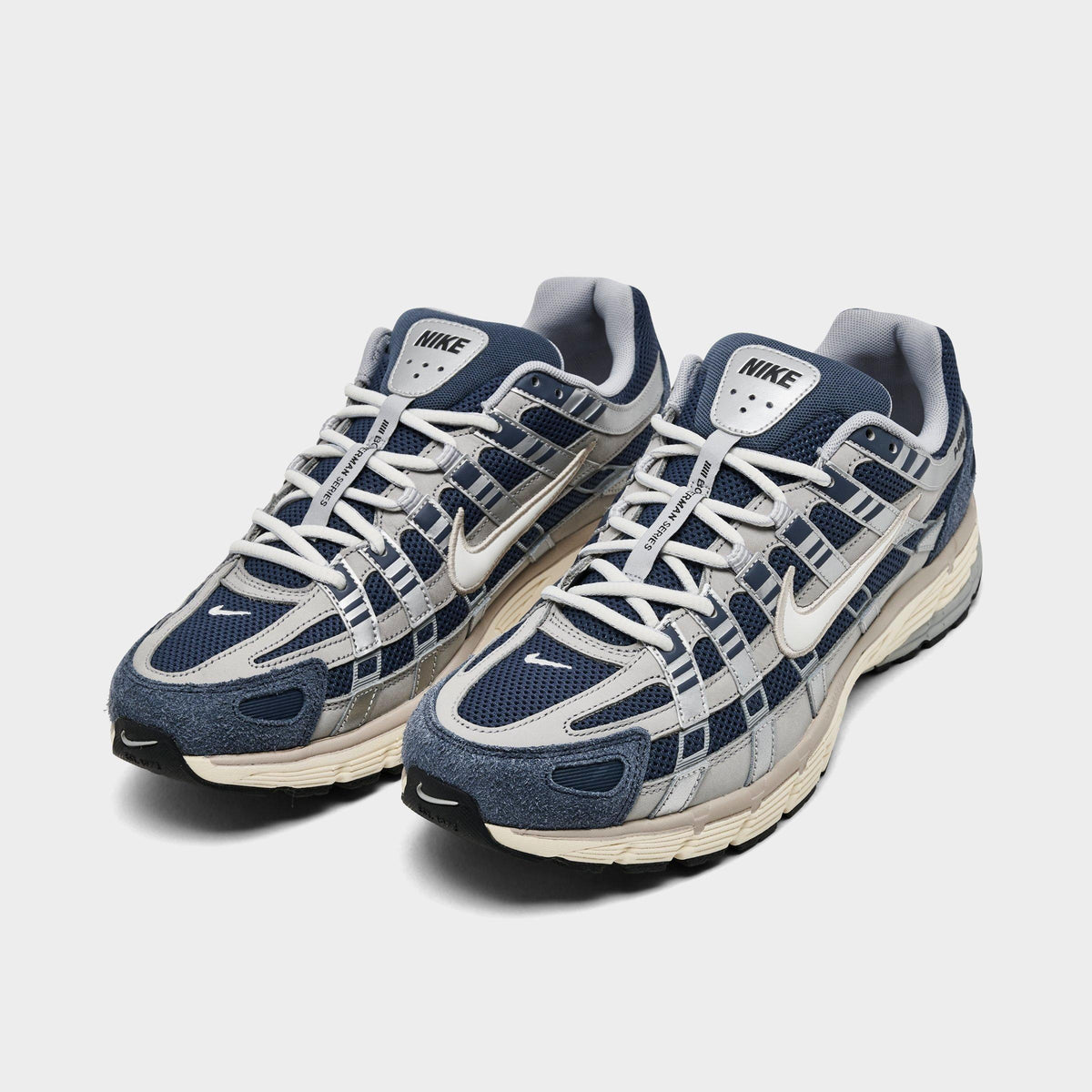 Men's Nike P-6000 Casual Shoes - Thunder Blue/Pale Ivory/Slate/Sail - view 2