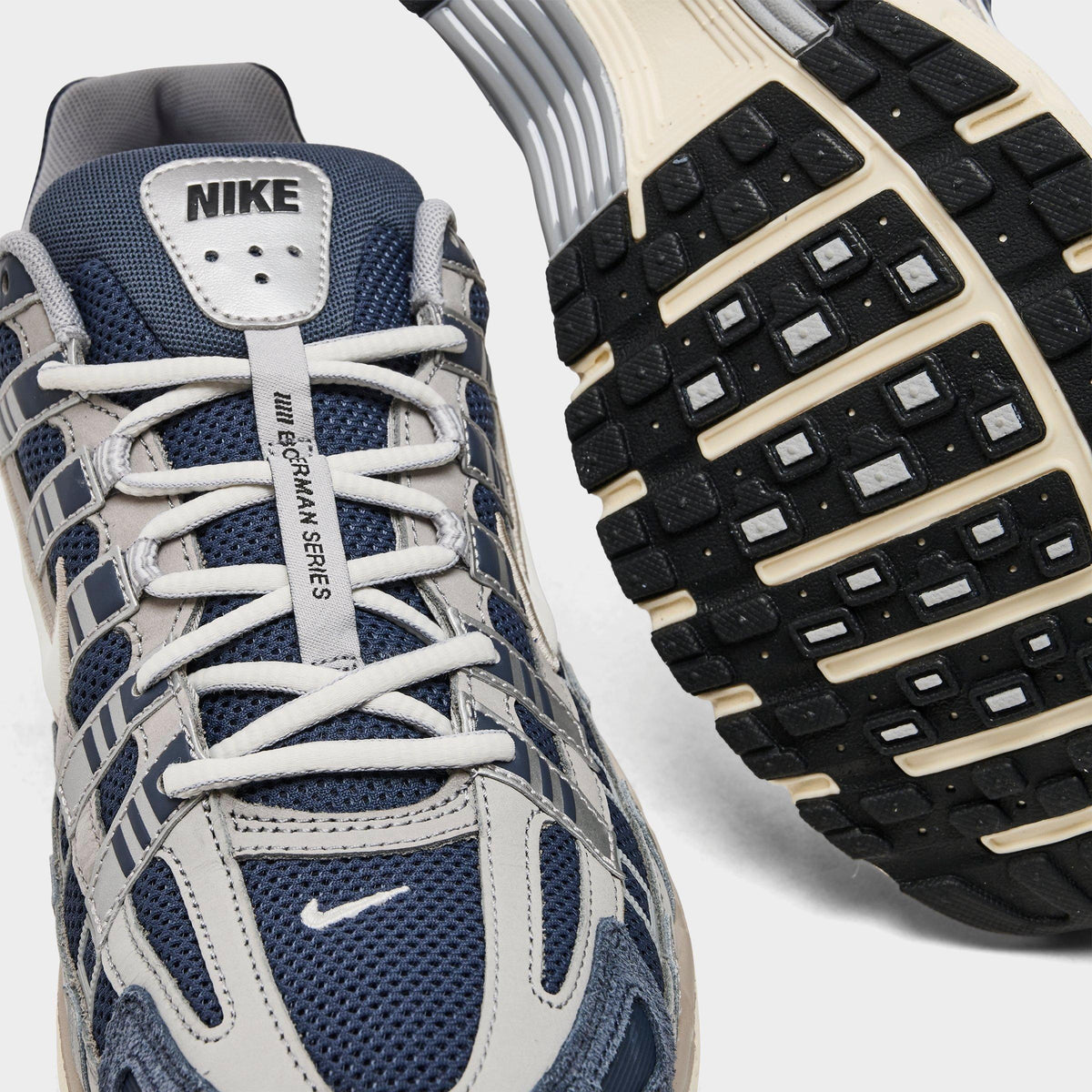 Men's Nike P-6000 Casual Shoes - Thunder Blue/Pale Ivory/Slate/Sail - view 3
