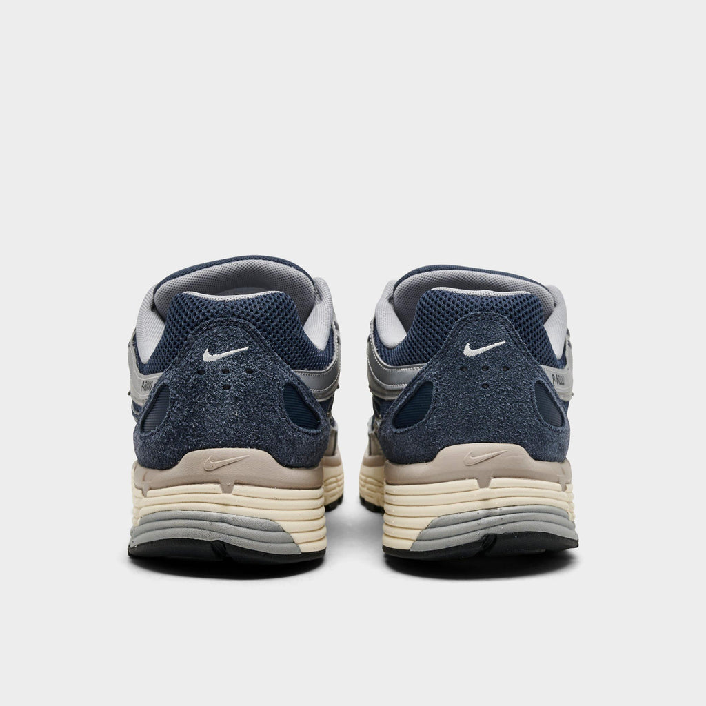 Men's Nike P-6000 Casual Shoes - Thunder Blue/Pale Ivory/Slate/Sail - view 4