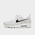 Men's Nike Air Max 90 Casual Shoes - White/Light Orewood Brown/Phantom/Black